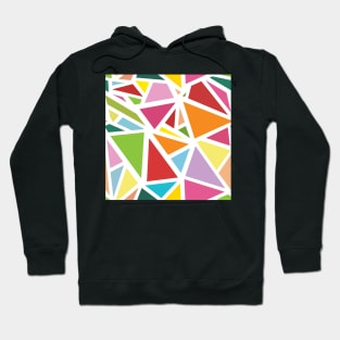 Colorful triangles pattern 1 Hoodie